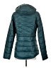 Athleta 100% Polyester Solid Teal Snow Jacket Size S - photo 2