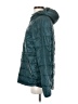 Athleta 100% Polyester Solid Teal Snow Jacket Size S - photo 5