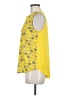 Papermoon 100% Polyester Yellow Sleeveless Blouse Size M - photo 5