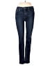 Paige Chevron-herringbone Blue Jeans Size 25 waist - photo 1