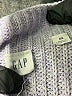 Gap 100% Cotton Gray Pullover Sweater Size XS - photo 7