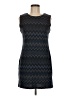 Fun2Fun Chevron-herringbone Blue Casual Dress Size M - photo 1