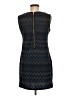Fun2Fun Chevron-herringbone Blue Casual Dress Size M - photo 2