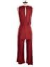 Old Navy 100% Rayon Solid Burgundy Jumpsuit Size S - photo 2