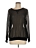 Ellen Tracy 100% Polyester Black Long Sleeve Blouse Size M - photo 1