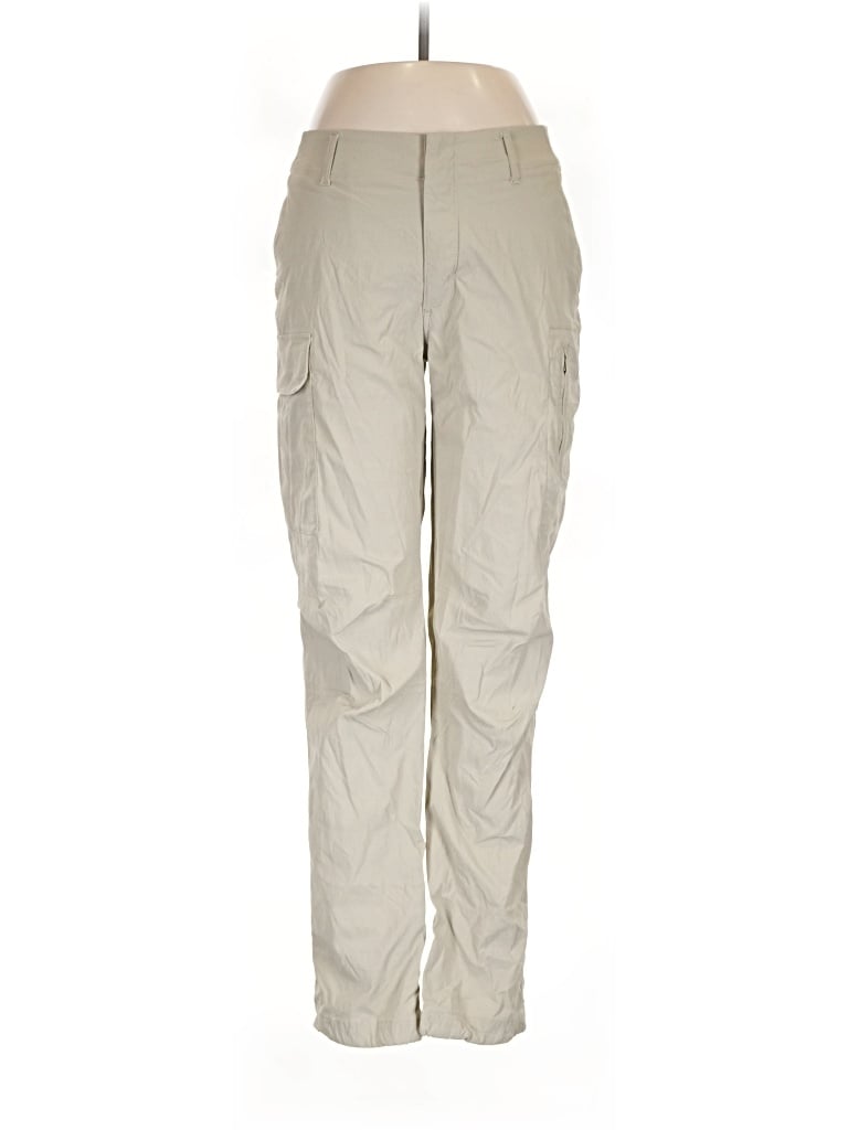 Pre-owned Athleta Cargo Pants In Tan