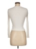 Almost Famous Ivory Long Sleeve Top Size M - photo 2