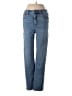 J.Crew Stripes Blue Jeans Size 28 waist - photo 1