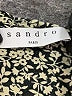 Sandro Brown Long Sleeve Blouse Size Med (2) - photo 7