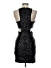 Express 100% Nylon Stars Black Cocktail Dress Size 2 - photo 2