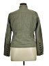 Relativity 100% Cotton Solid Green Jacket Size XL - photo 2