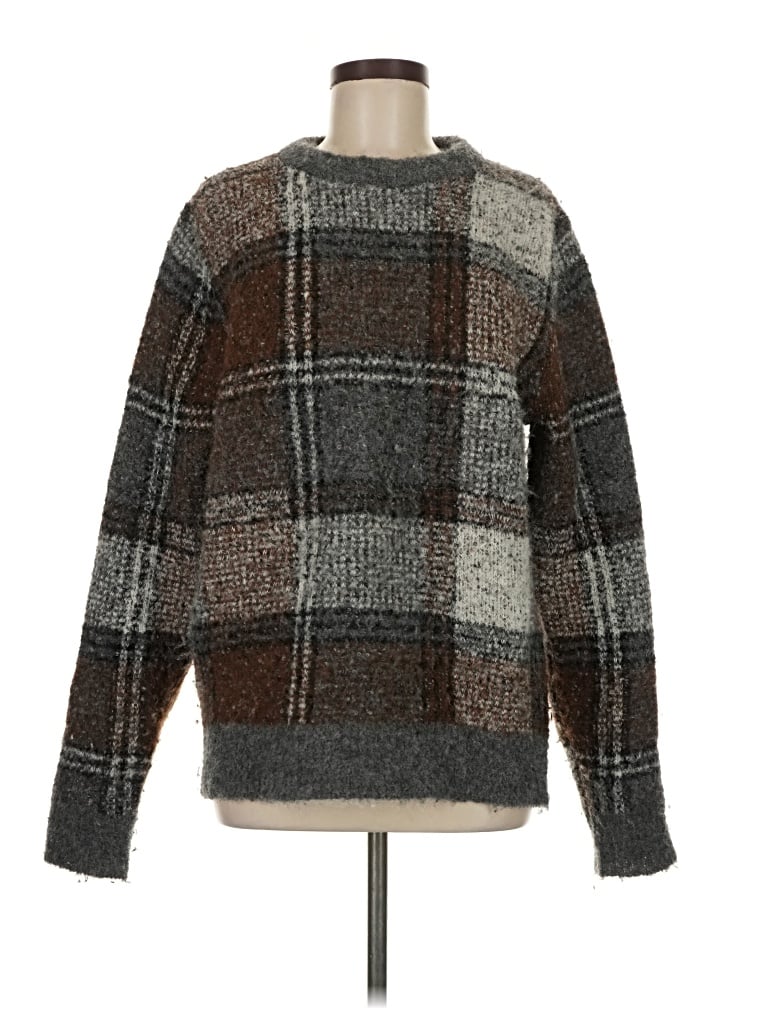 Pre-owned Assorted Brands Pullover Sweater In Brown