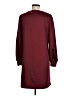 S'edge 100% Polyester Solid Burgundy Casual Dress Size M - photo 2
