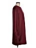 S'edge 100% Polyester Solid Burgundy Casual Dress Size M - photo 4