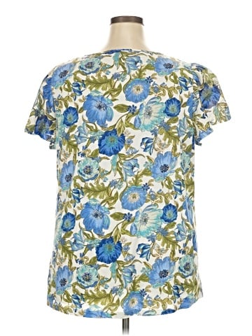 Lane Bryant Short Sleeve Blouse (view 2)
