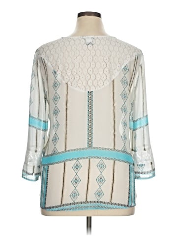 New Directions 3/4 Sleeve Blouse (view 2)