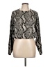 Trafaluc by Zara Animal Print Gray Pullover Sweater Size L - photo 1