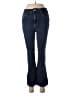 Zara Chevron-herringbone Blue Jeans Size 6 - photo 1