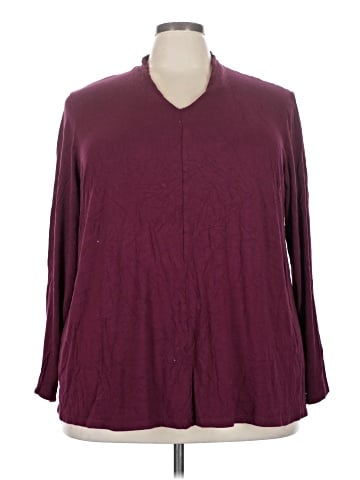 Liz Claiborne 3/4 Sleeve T-Shirt (view 1)