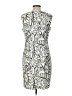DressBarn Graphic Silver Cocktail Dress Size 12 - photo 2