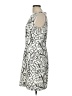 DressBarn Graphic Silver Cocktail Dress Size 12 - photo 5
