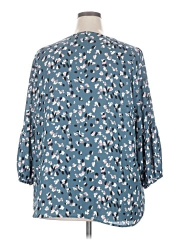 Collective Concepts 3/4 Sleeve Blouse (view 2)