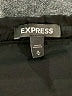 Express 100% Polyester Black Short Sleeve Blouse Size M - photo 4