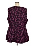 Torrid 100% Polyester Purple Sleeveless T-Shirt Size 5X Plus (5) - photo 2