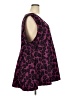 Torrid 100% Polyester Purple Sleeveless T-Shirt Size 5X Plus (5) - photo 4