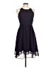 Esley 100% Polyester Solid Purple Cocktail Dress Size M - photo 1