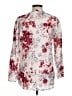 CW Classics 100% Cotton Floral Ivory Long Sleeve Blouse Size M - photo 2