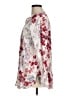 CW Classics 100% Cotton Floral Ivory Long Sleeve Blouse Size M - photo 5