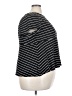 Torrid Stripes Black Short Sleeve T-Shirt Size 4X Plus (4) - photo 4
