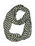 Unbranded 100% Viscose Chevron-herringbone Gray Brown Scarf One size - photo 1