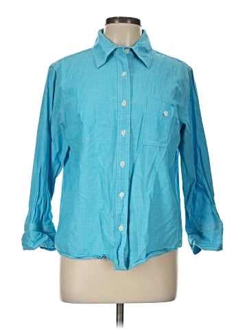 Coldwater Creek Long Sleeve Button-Down Shirt (view 1)