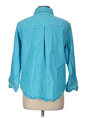 Coldwater Creek Long Sleeve Button-Down Shirt (view 2)