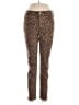 J.Crew Animal Print Brown Jeggings Size 28 waist - photo 1