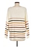 Wishlist 100% Acrylic Stripes Ivory Pullover Sweater Size Med - Lg - photo 2
