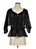 Kimchi Blue Black 3/4 Sleeve Blouse Size XS - photo 1