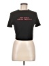 Shein Black Short Sleeve T-Shirt Size 8 - 10 - photo 1
