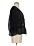 Kimchi Blue Black 3/4 Sleeve Blouse Size XS - photo 4