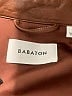 Babaton 100% Polyurethane Brown Coat Size S - photo 6