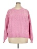 LC Lauren Conrad 100% Polyester Pink Pullover Sweater Size XXL - photo 1