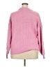 LC Lauren Conrad 100% Polyester Pink Pullover Sweater Size XXL - photo 2