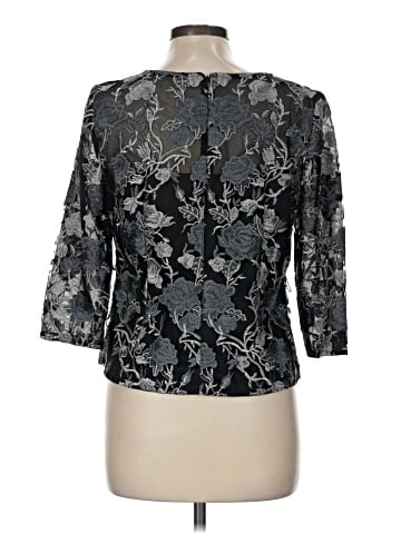 Alex Evenings 3/4 Sleeve Blouse (view 2)