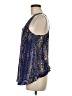 Sparkle & Fade 100% Polyester Blue Sleeveless Blouse Size M - photo 5