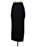 Open Edit Solid Black Formal Skirt Size XS - photo 1