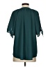 MICHAEL Michael Kors Teal 3/4 Sleeve Blouse Size XXS - photo 2