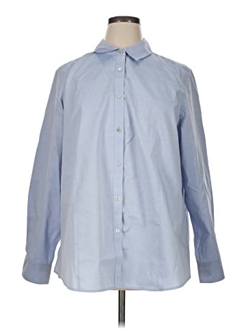 Nina Mclemore Long Sleeve Button-Down Shirt (view 1)