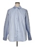 Nina Mclemore Blue Long Sleeve Button-Down Shirt Size XL (estimated) - photo 1